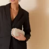 Rhianna Faux Pearl Structured Clutch - Image 2