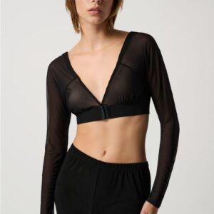 Joseph Ribkoff Black Shadow Sleeves