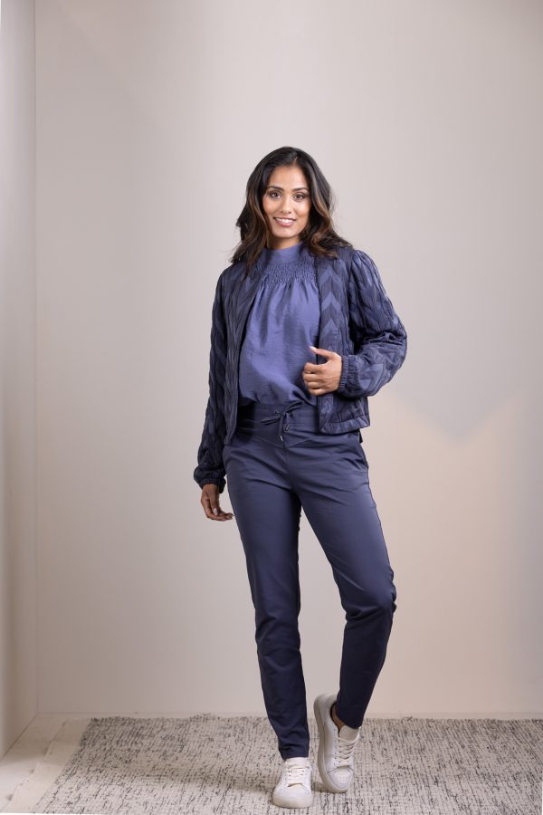 Savannah Short Jacket in Graphite - Image 4