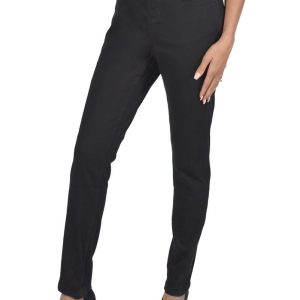 Frank Lyman Straight Leg Black Denim Jean