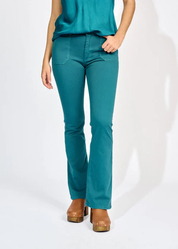 Patsi Flare Trousers - Teal
