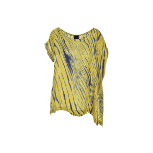 Lotus Eaters Level Blouse in Mustard and Navy
