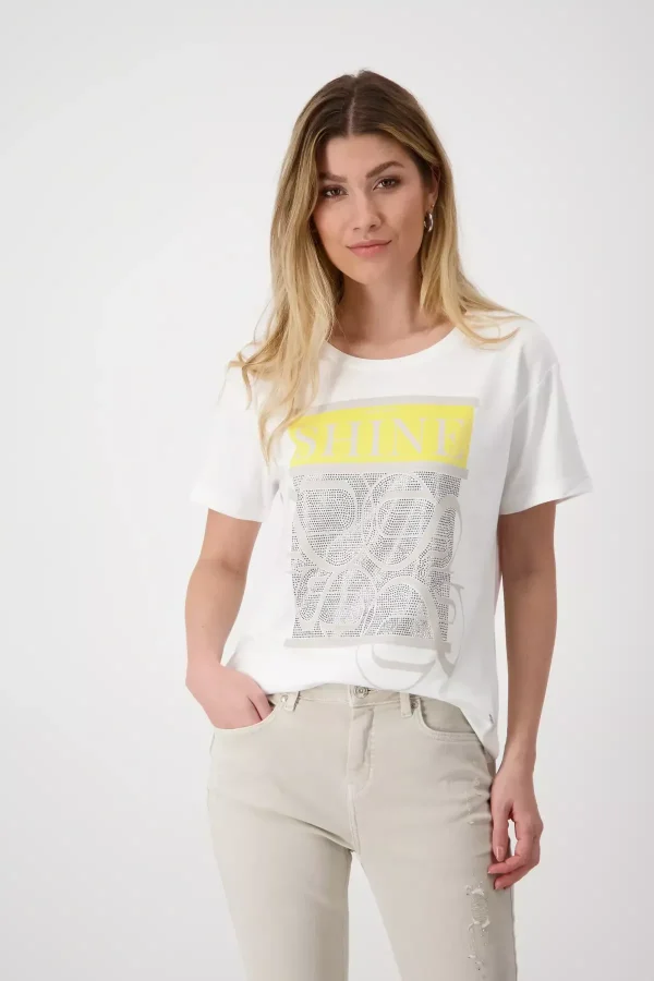 Monari T-Shirt With Rhinestones