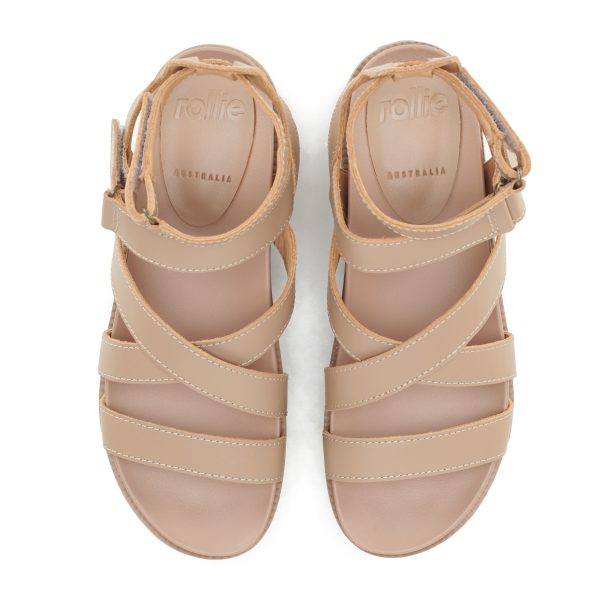 Rollie Zeze Wedge in Latte - Image 2