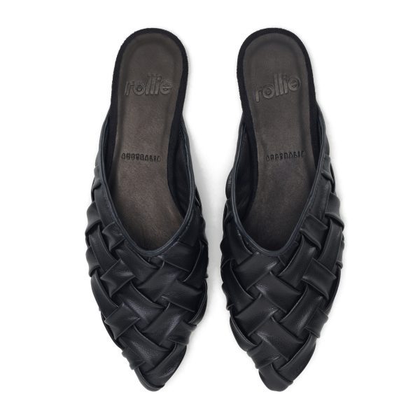 Rollie Soft Woven Pointed Mule - Image 3