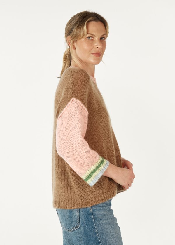 Mohair Color Block Knit - Image 4