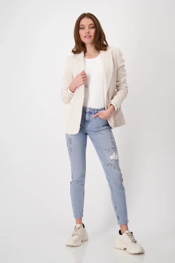 Monari Cotton Cord Blazer - Image 2