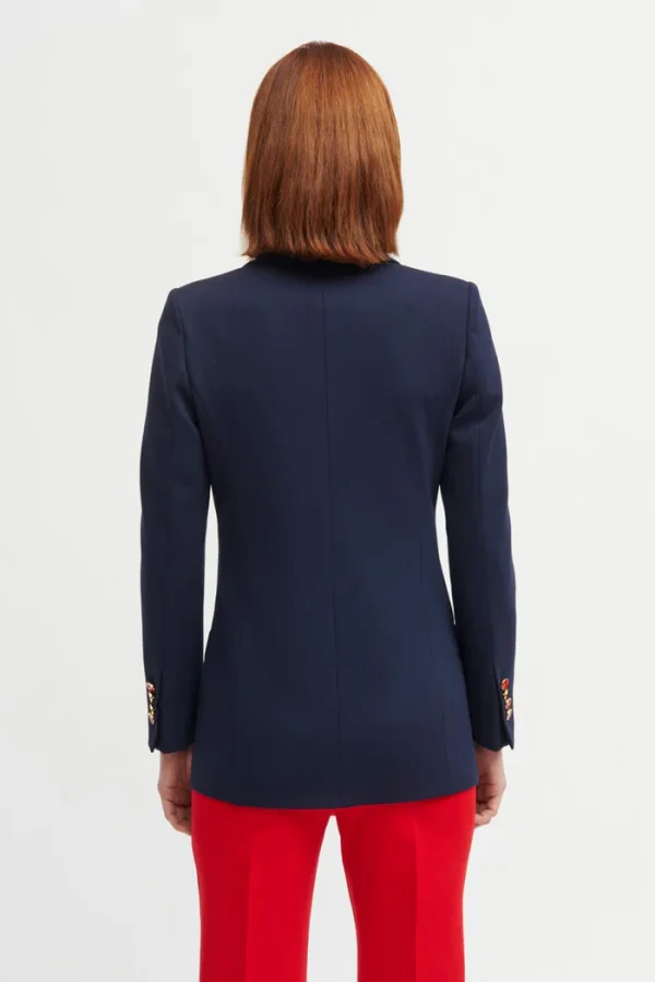 Baza Blazer in Navy - Image 6