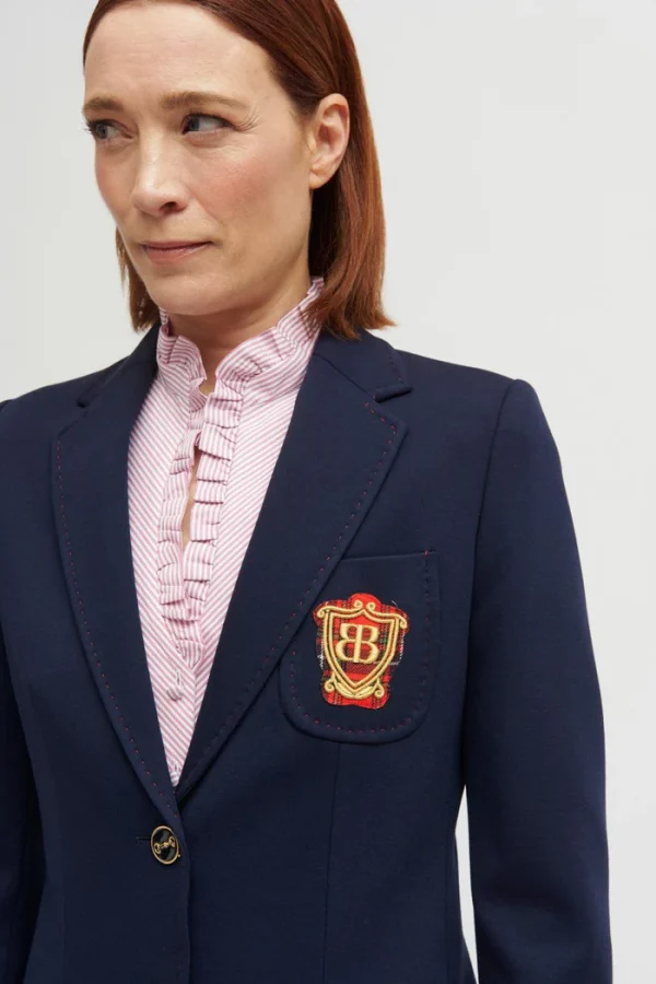 Baza Blazer in Navy - Image 4