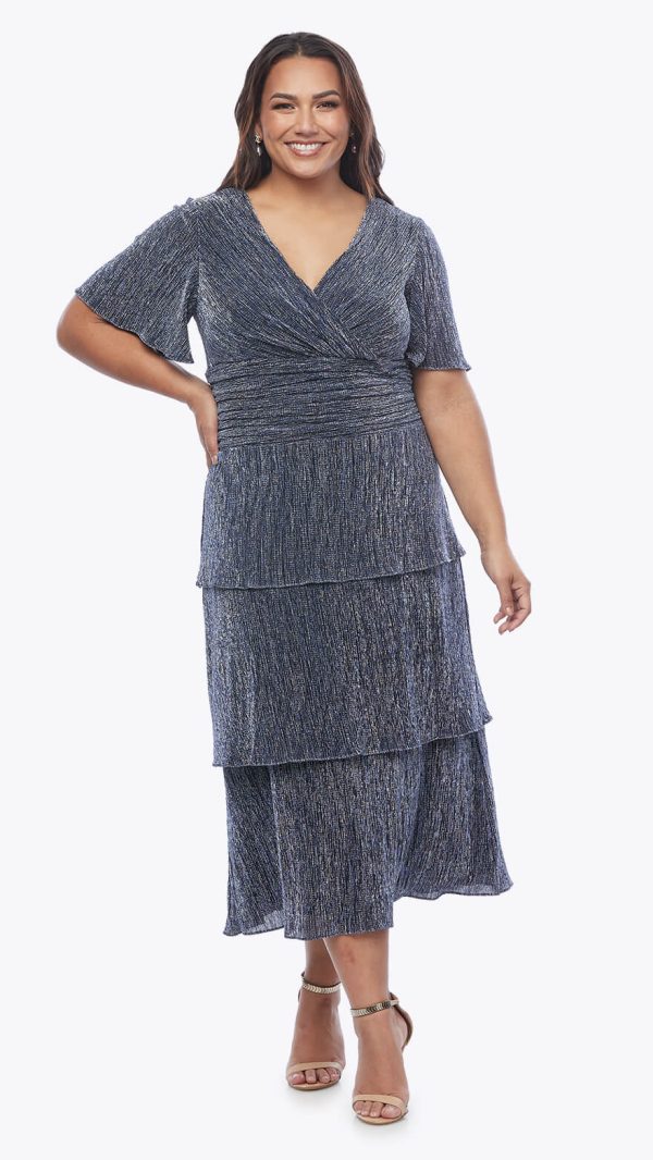 Stretch Jersey Layered Dress