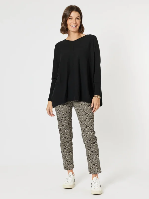 Remy Scarf Knit - Black - Image 3