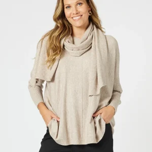 Remy Scarf Knit - Natural