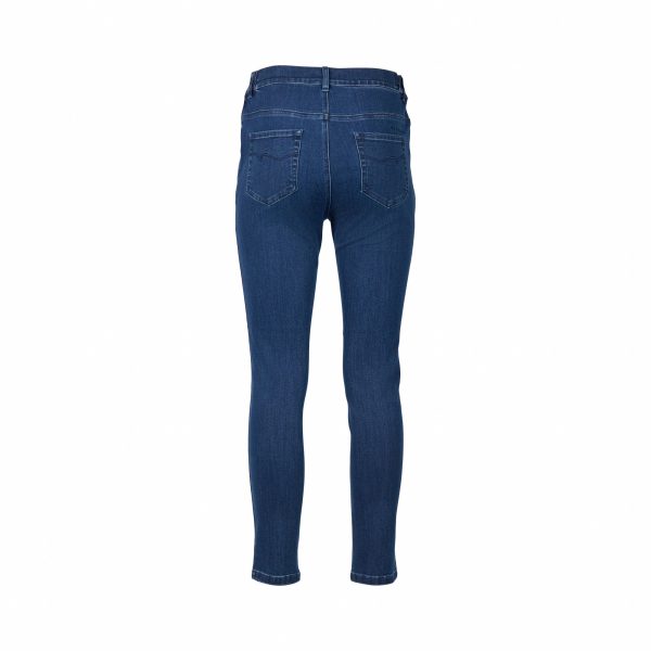 Blue Denim - Skinny Leg Ankle Grazer Jean - Image 4