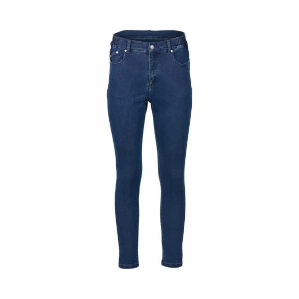 Blue Denim - Skinny Leg Ankle Grazer Jean - Image 3