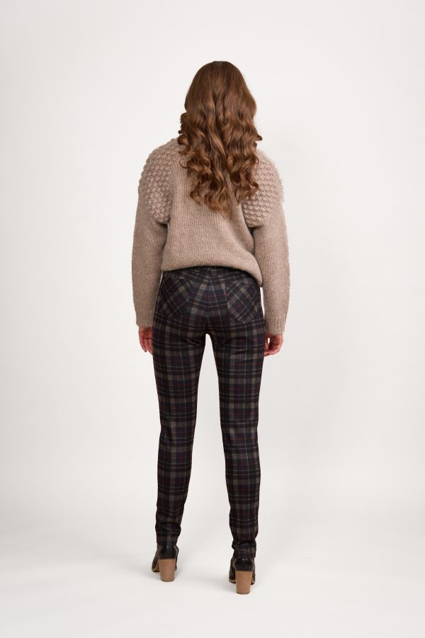 Vassalli Hyde Skinny Leg Printed Ponti Pull-On Pant - Image 3