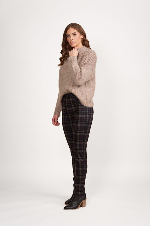 Vassalli Hyde Skinny Leg Printed Ponti Pull-On Pant - Image 2