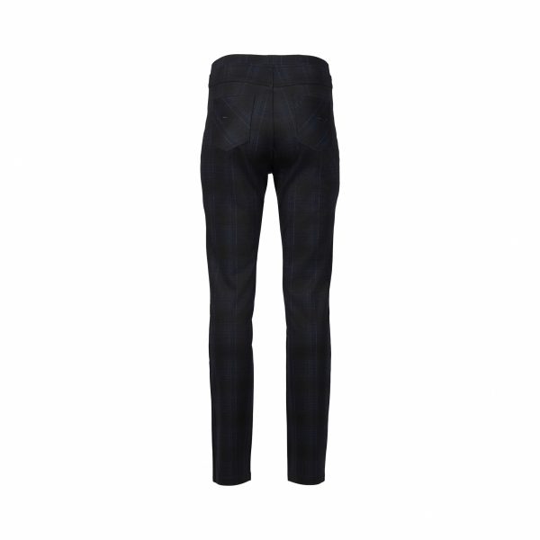 Vassalli Slim Leg Printed Ponti Pull On Pant - Neptune - Image 5
