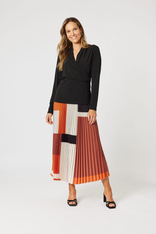 Vienna Pleat Skirt - Image 2