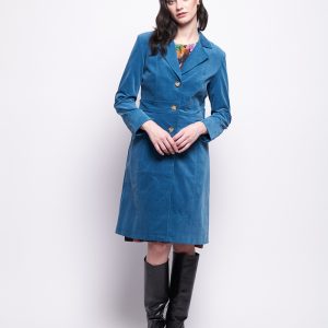 For The Re-Cord Coat - FO8148 RETRO BLUE (2)