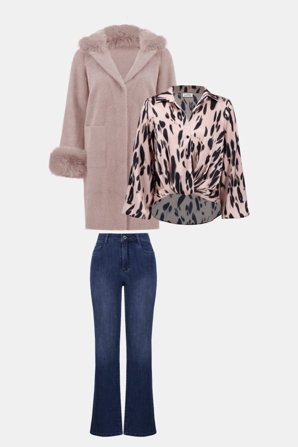 Recycled Satin Print Top - Image 4