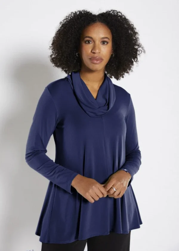Philosophy Carmen Cowl Tunic