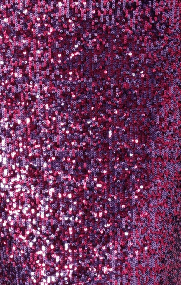 Sequin Pencil Skirt - Pink - Image 3
