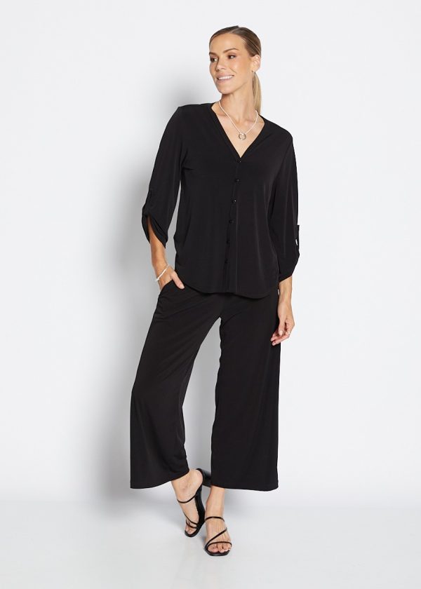 Milla 3/4 Sleeve Classic Top - Image 2