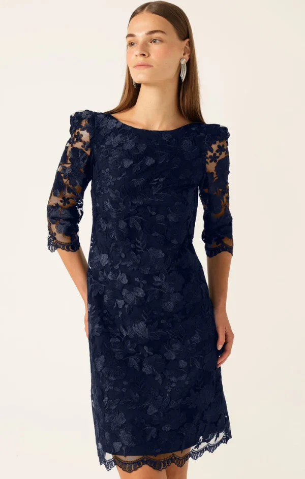 Layla Shift Dress - Navy - Image 2