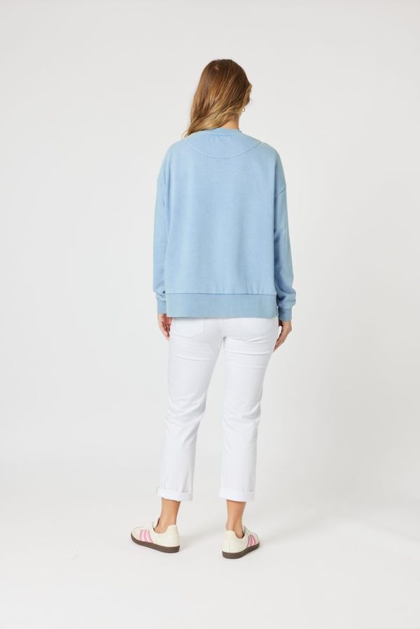 Positano Print Sweatshirt - Image 5