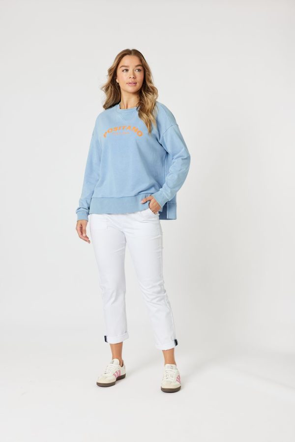 Positano Print Sweatshirt - Image 4