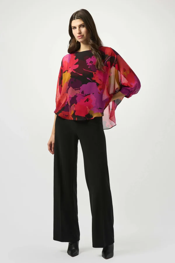 Recycled Chiffon Floral Top - Image 2