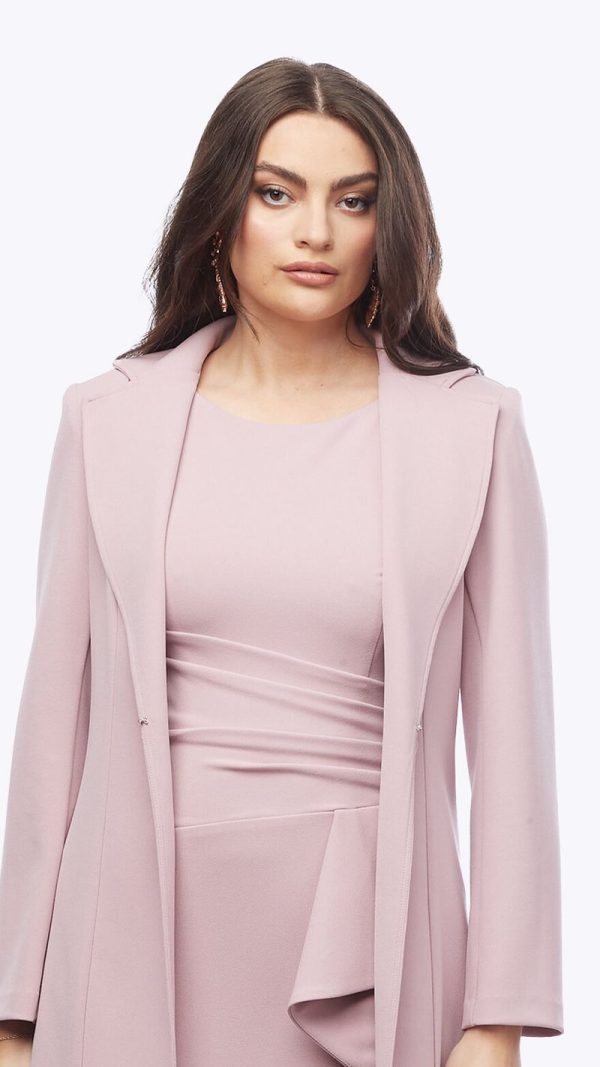 Stretch Crepe Dress and Jacket - Image 2