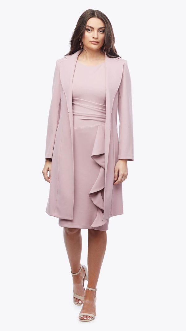 Stretch Crepe Dress and Jacket
